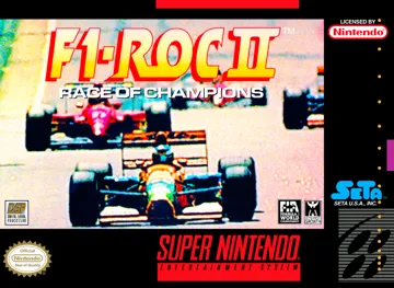 F1-ROC II - Race of Champions (USA) box cover front